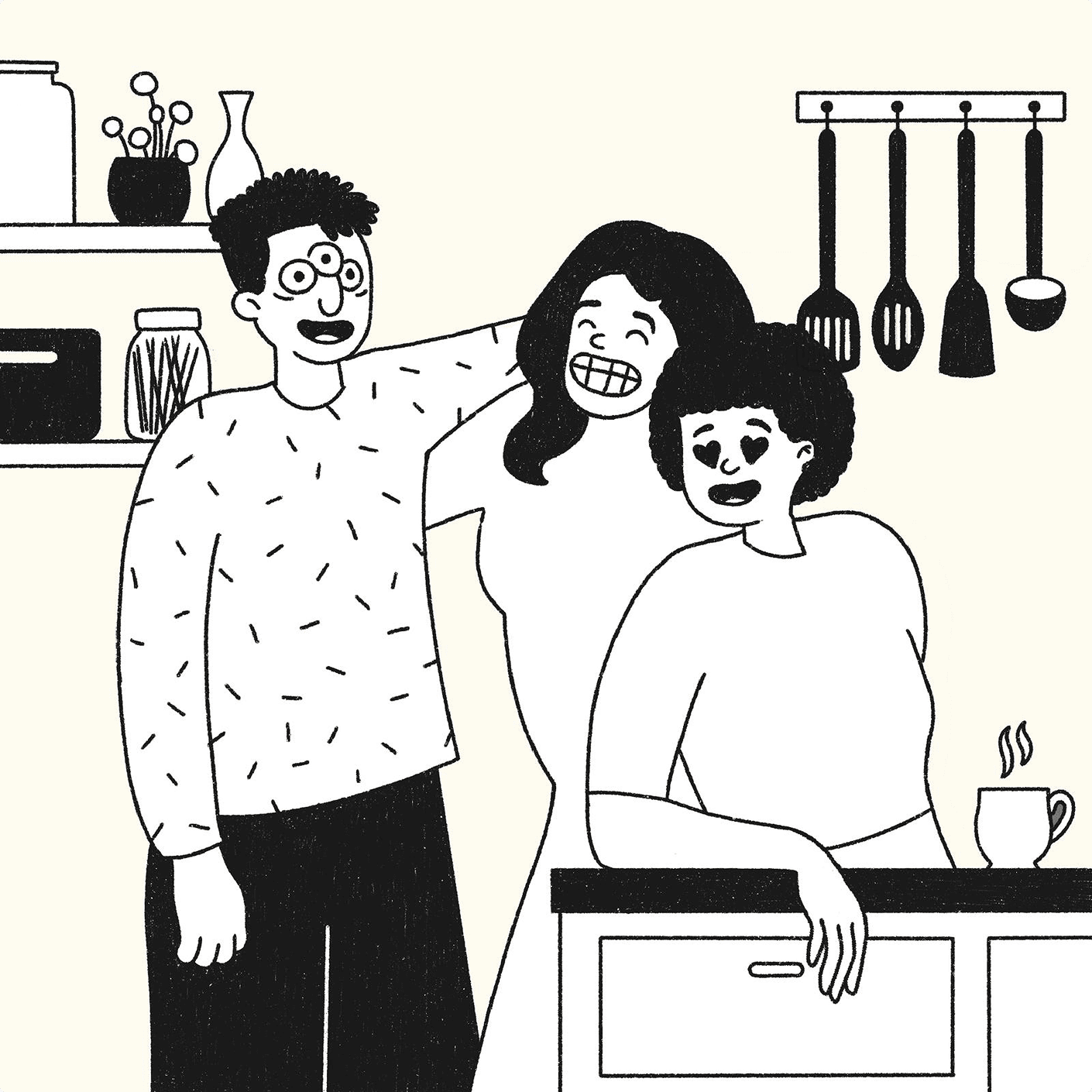 Connect with flatmates